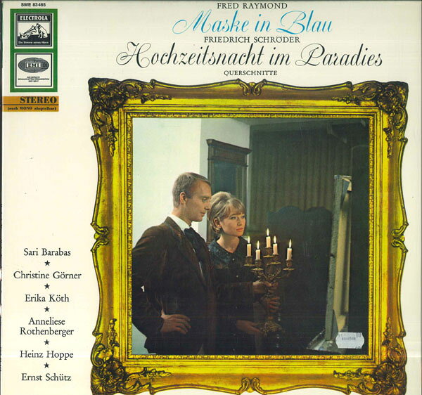 ・アーティスト Various ・タイトル Fred Raymond: Maske In Blau / Friedrich Schroder: Hochzeitsnacht Im Paradies Querschnitte ・レーベル・型番 EMI SME73465 ・フォーマット LPレコード ・コンディション(盤) 非常に良い(EX) ・コンディション(ジャケット) 良い (VG+) ・コンディション(帯) オビなし ・特記事項 【カバーに目立つ染み】 サンプル画像です。実際の商品の画像ではありません 商品写真はバーコード/カタログ番号に対応したサンプル画像ですので、お送りする商品の画像ではありません。帯やライナーなどの付属品は、特記事項に記載されている場合のみ含まれます。プロモやカラーレコードなどの仕様についても、該当する場合のみ特記事項に記載しています。 【ご購入前に必ずご確認ください】 ・本店サイト(www.recordcity.jp)とは価格、送料が違います ・本店サイト、その他支店のオーダーとは同梱発送できません ・注文確定後に別の注文を頂いた場合、注文同士の同梱は致しかねます。 ・別倉庫から発送しているため、店頭受け渡しは対応しておりません ・一部商品は他の通販サイトでも販売しているため、ご注文のタイミングによっては商品のご用意ができない場合がございます。 ・土日祝日はお休みです 金曜・祝前日9時以降のご連絡またはご入金は、返答または発送が週明け・祝日明けに順次対応となります。 ・ご購入後のキャンセル不可 ご購入後のキャンセルはいかなる理由においてもお受けできません。ご了承の上、ご購入くださいませ。 ・日本郵便(ゆうパック/ゆうメール)によるお届けになります。 ・中古品であることをご理解ください 当ストアでは中古商品を主に販売しております。中古品であることをご理解の上ご購入ください。また、一部商品はRecordCityオンラインストアで試聴可能です。 ・返品について お客様のご都合による返品は一切承っておりません。 表記の内容と実際の商品に相違がある場合、また針飛び等で返品・返金をご希望される場合は、商品の到着後1週間以内にご連絡ください。商品の返送をこちらで確認後、キャンセル・返金を行います。 コンディションVG以下の商品は返品できません。プレイに影響のない表面のこすれ傷、プレス起因のノイズ盤は返品の対象外です。 【コンディション表記】 ・ほぼ新品(M-)(Like New) 完全な新品。未使用。当店ではほぼ使用しません ・非常に良い(EX)(Excellent) 中古盤として美品な状態。わずかな経年を感じるものの傷みを感じさせない、当店基準で最高の状態 ・良い(VG+)(Very Good Plus) 丁寧に扱われた中古品で、軽い使用感がみられる。 ・可(VG)(Acceptable) 使い込まれた中古品で、「良い」よりもさらに使用感がみられる。 ・悪い(VG-)(Bad) 状態が悪いアイテム。使用の保障はなく、再生不可、針飛び、目立つノイズがあるかもしれない。状態によるクレーム不可。返品不可。 ・非常に悪い(G)(Very Bad) 「悪い」よりさらに状態が悪いアイテム。使用の保障はなく、再生不可、針飛び、目立つノイズがあるかもしれない。状態によるクレーム不可。返品不可。 ・ジャンク(Fair)(Junk/Fair) 割れている、反っている、水ダメージがある、カビ、ジャケットが分離している、ひどい書き込み、ひどい擦れなど最低の状態。使用の保障はなく、再生不可、針飛び、目立つノイズがあるかもしれない。状態によるクレーム不可。返品不可。 ・ジャンク(Poor)(Junk/Poor) 割れている、反っている、水ダメージがある、カビ、ジャケットが分離している、ひどい書き込み、ひどい擦れなど最低の状態。使用の保障はなく、再生不可、針飛び、目立つノイズがあるかもしれない。状態によるクレーム不可。返品不可。