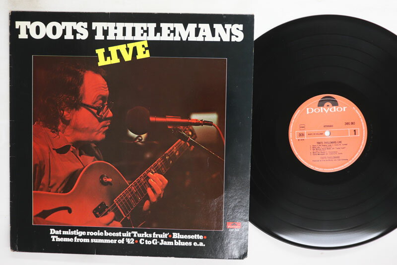 LP Toots Thielemans Live 2491003 POLYDOR /00260