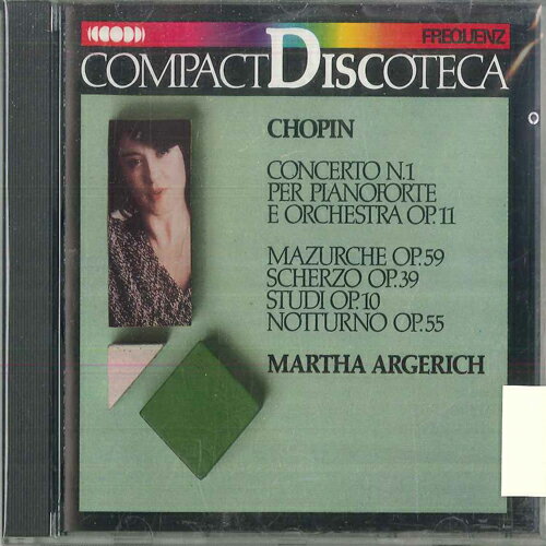 CD Fryderyk Chopin, Martha Argeri Fryderyk Chopin, Martha Argerich 041014 Frequenz /00110