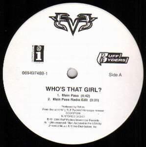 艺人名: R - 【中古】12” Eve Whos That Girl 0694974881,0694 Interscope Records /00250