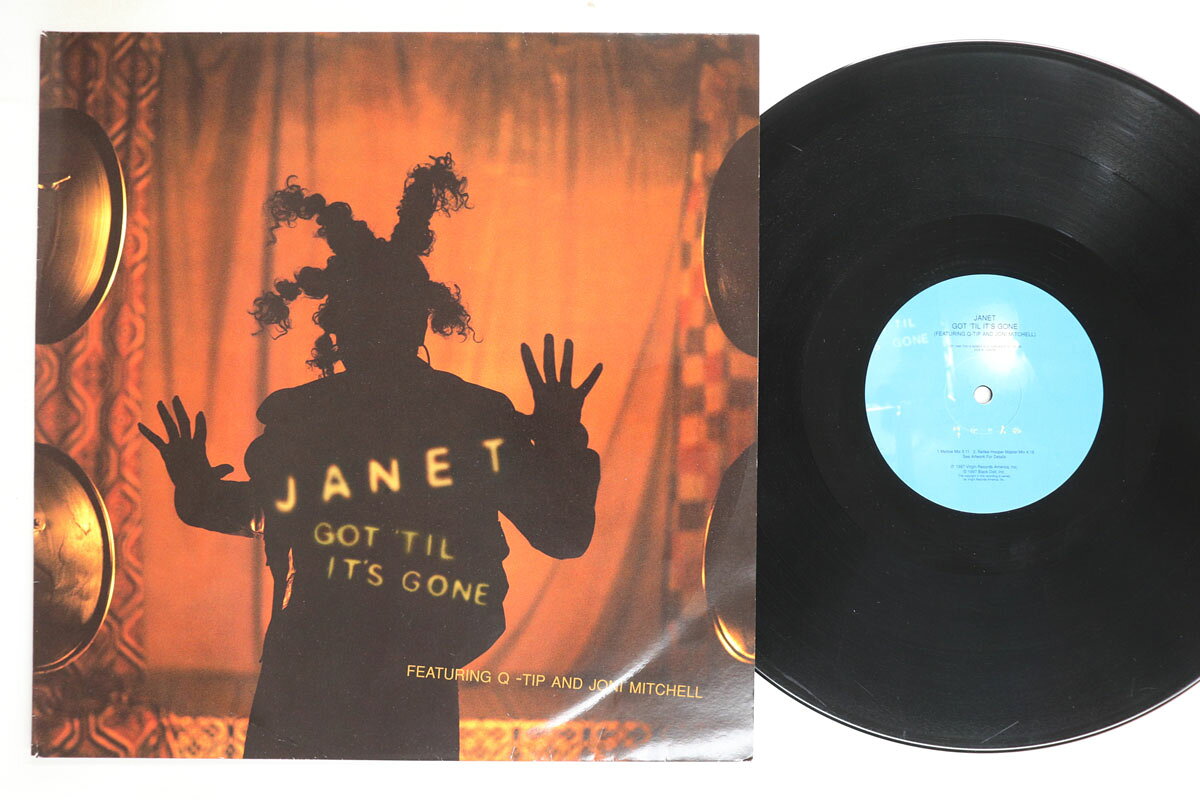 【中古】12” Janet Jackson, Q-Tip Got til Its Gone VST1666,724389459968 VIRGIN UK