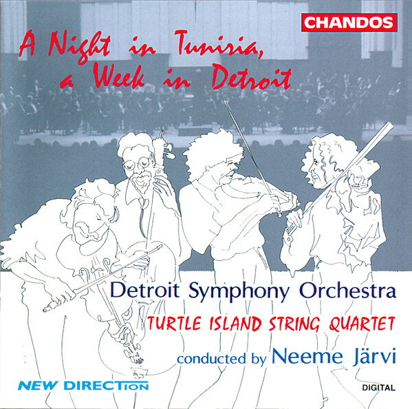 CD Turtle Island Qt, Dizzy Gilles A Night in Tunisia, A Week in Detroit CHAN9331 Chandos /00110