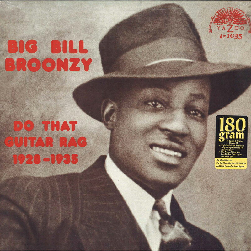 【新品】LP Big Bill Broonzy Do That Guitar Rag 1928-1935 L1035 YAZOO 未開封 /...