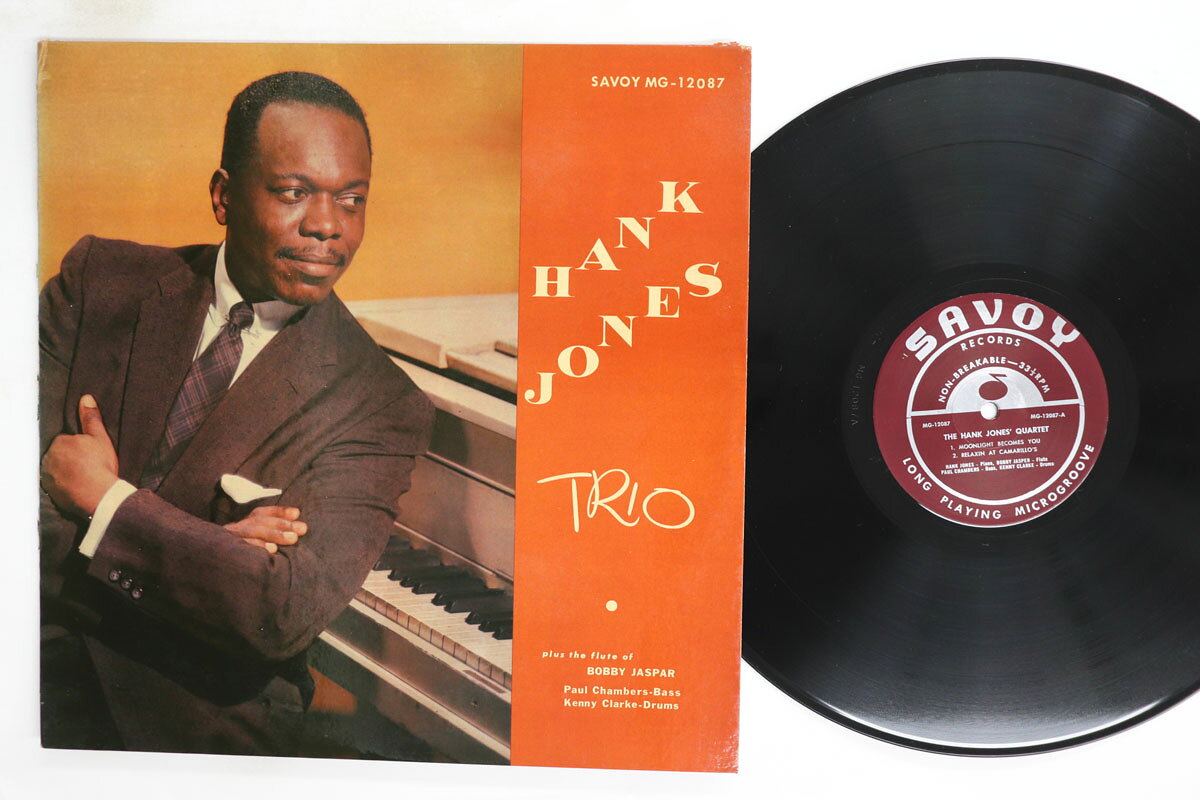 LP Hank Jones Hank Jones Quartet MG12087 SAVOY /00260