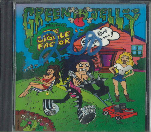 CD Green Jelly, Jiggle Factor Slave Boy 72445141282 Zoo Entertainment プロモ /00110