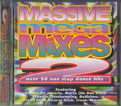 CD Unknown Artist Massive Mega Mixes 2 KVCD5188 BIG BITE MUSIC /00110