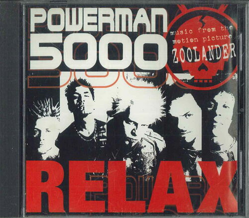 CD Powerman 5000 Relax PRCD114412 HOLLYWOOD プロモ /00110