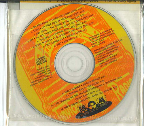 CD Various A&amp;m/Island/Motown Radio Sampler Vol. 2 (February 12 COMP021296 A&amp;M RECORDS, ISLAND プロモ /00110