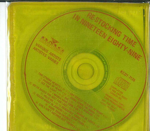 CD Various Re-stocking Time In Nineteen Eighty-nine KCD17126 BMG プロモ /00110