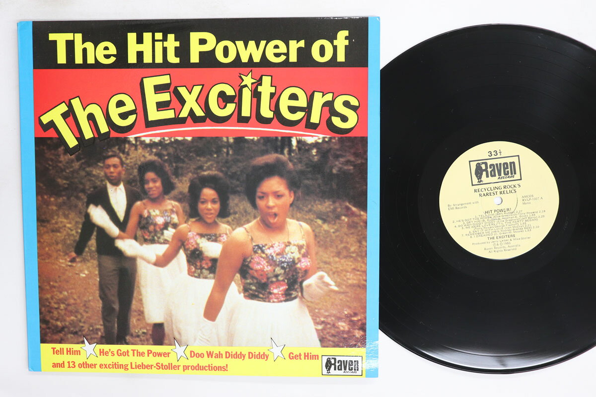【中古】LP Exciters The Hit Power Of The Exciters RVLP1007 Raven Records /00260