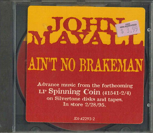 【中古】CD John Mayall Aint No Brakeman JDJ422932 SILVERSTONE プロモ /00110