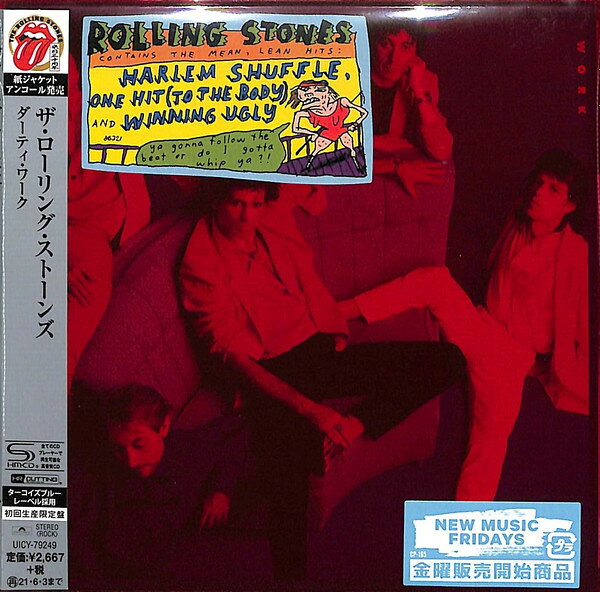 CD ローリング・ストーンズ ダーティ・ワーク (初回生産限定盤)(SHM-CD) UICY79249 POLYDOR 紙ジャケ 未開封 /00110