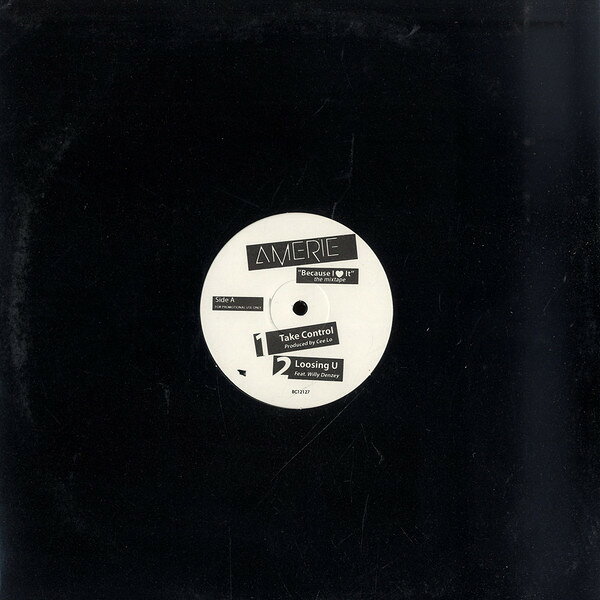 12” Amerie Because I Love It Sampler BC12127 NOT ON LABEL /00250