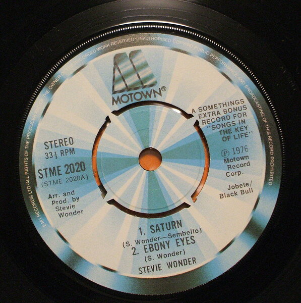 【中古】7” Stevie Wonder Songs In The Key Of Life STEVIEWONDER MOTOWN /00080