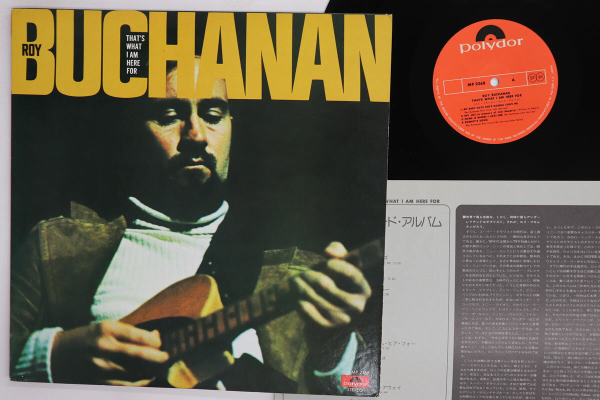 LP Roy Buchanan Thats What I Am Here For MP2368 POLYDOR /00260