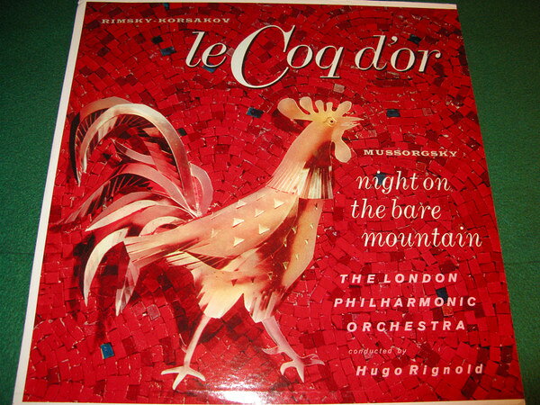 LP Hugo Rignold, The London Philh Rimsky-Korsakov / Mussorgsky - Le Coq Dor / Night O SF13800 SOMERSET /00260