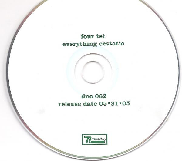CD Four Tet Everything Ecstatic DNO062PRO Domino プロモ /00110