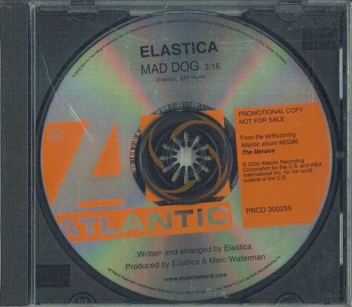 CD Elastica Mad Dog PRCD300259 ATLANTIC プロモ /00110