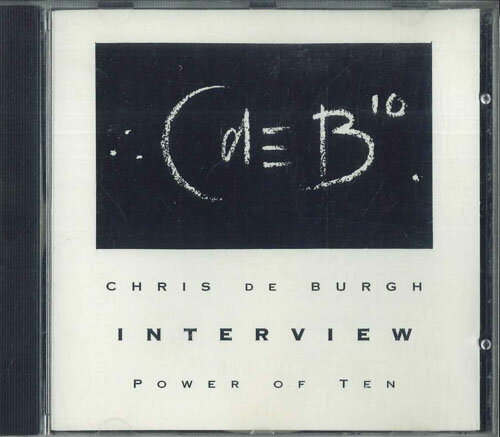 CD Chris De Burgh Power Of Ten Interview AMCD060192 ROADRUNNER RECORDS プロモ /00110