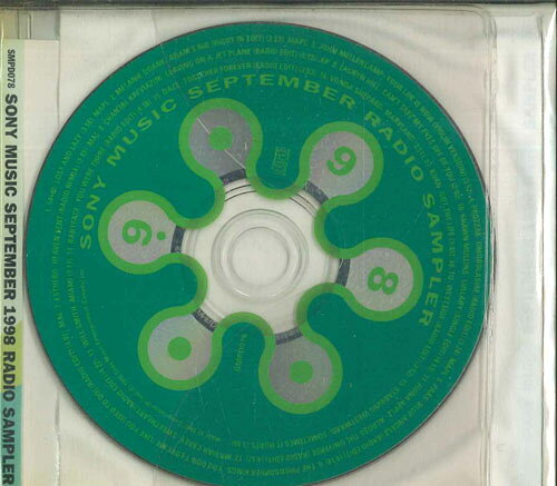 CD Various Sony Music Radio Sampler (September 1998) SMPD078 SONY MUSIC プロモ /00110