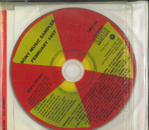 CD Various Sony Music Radio Sampler (February 1997) SMPD059 SONY MUSIC プロモ /00110