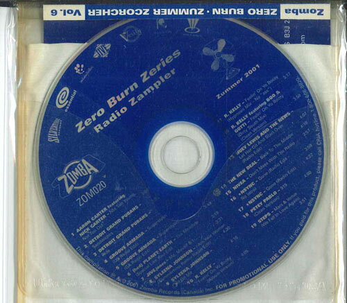【中古】CD Various Zero Burn Zummer Zcorcher Vol. 6 ZOM020 ZOMBA プロモ /00110