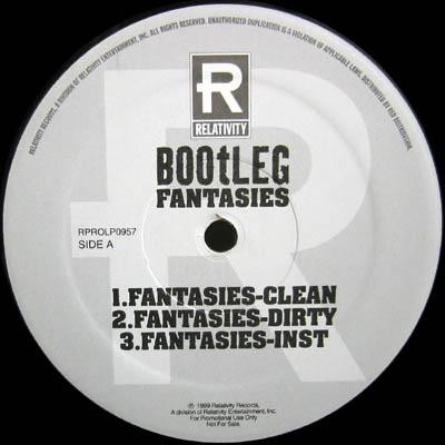 12” Bootleg Fantasies RPROLP0957 Relativity プロモ /00250