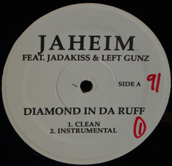 12” Jaheim Diamond In Da Ruff JAHEIM NOT ON LABEL /00250