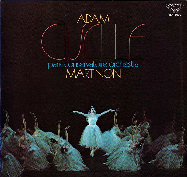 【中古】LP Jean Martinon アダン: バレエ音楽 ジゼル 全曲 SLA6099 LONDON /00260