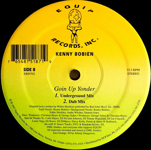 【中古】12” Kenny Bobien Goin Up Yonder ER19702 /00250