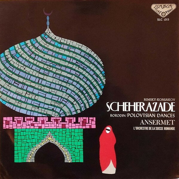 LP Ansermet Rimsky-korsakov Scheherazade SLC1213 LONDON Japan Vinyl /00400