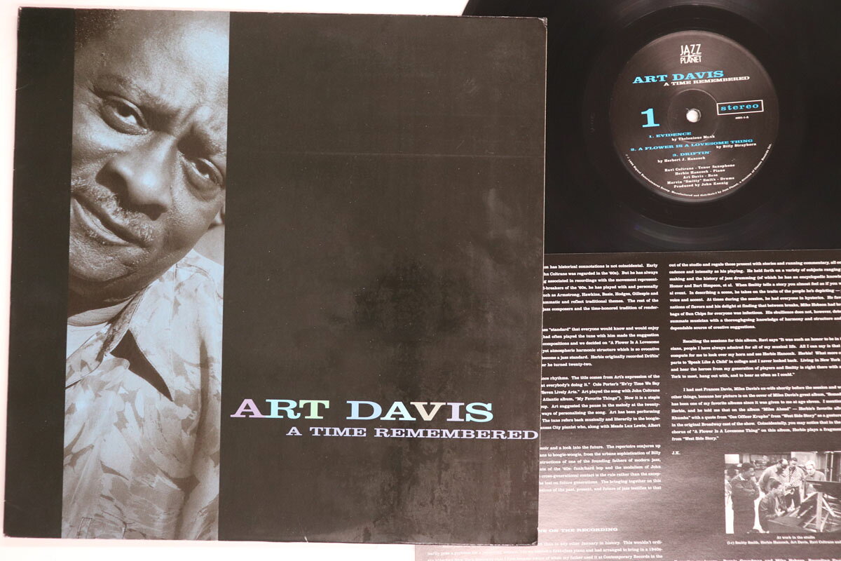 LP Art Davis A Time Remembered 40011 JAZZ PLANET /00260