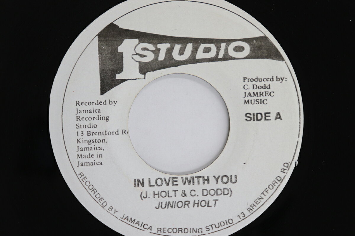 【中古】ジャマイカ7” Junior Holt In Love With You NONE STUDIO ONE /00080