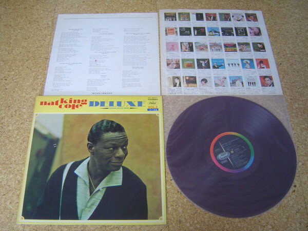 ����š�LP Nat King Cole Deluxe Vol. 2 CP8027 CAPITOL /00400