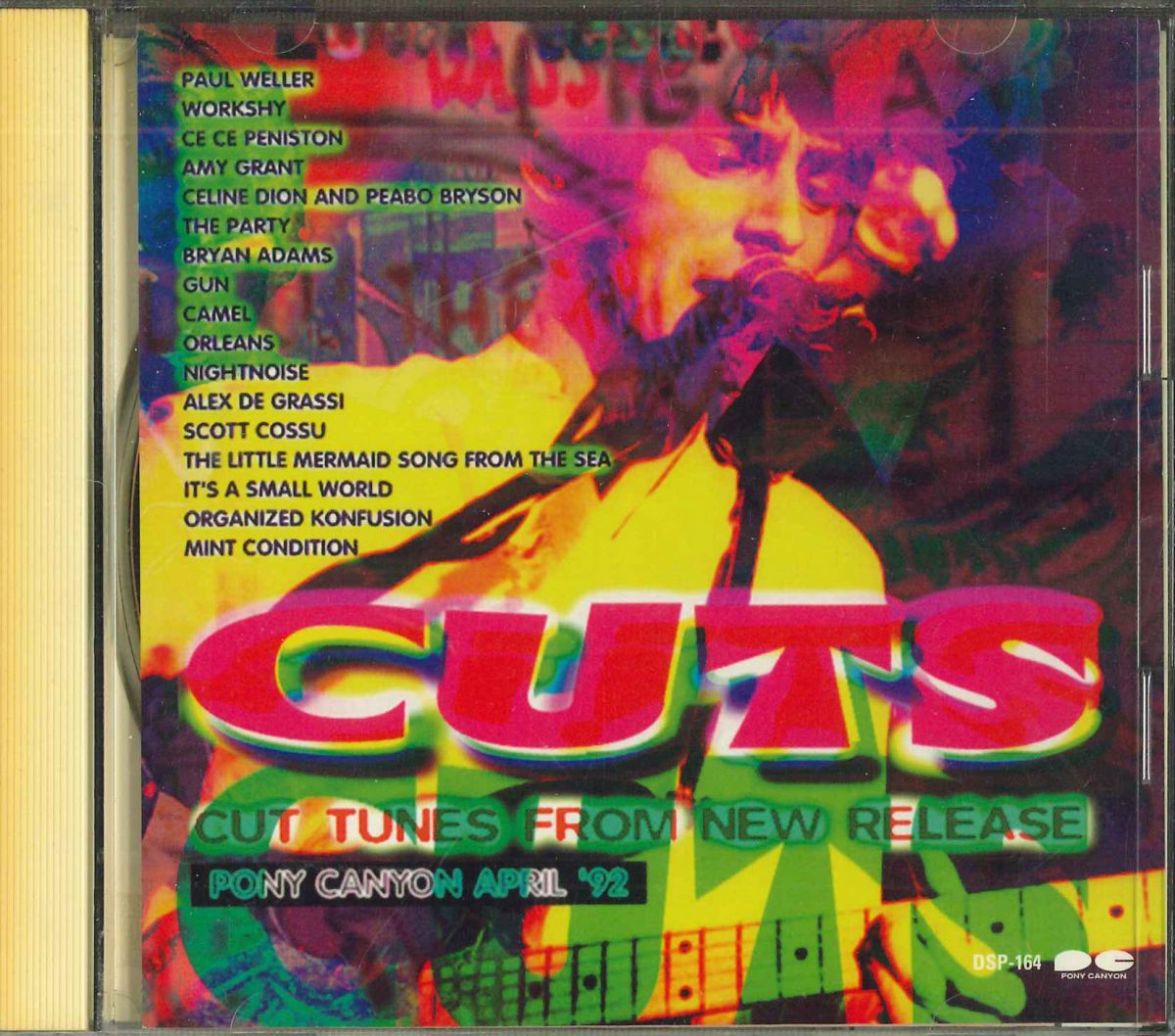 【中古】CD Various Cuts Cut Tunes From New Release April 1992 DSP164 PONY CANYON 未開封 /00110