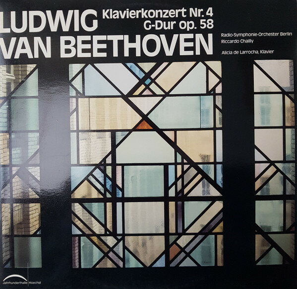 LP Alicia De Larrocha , Radio-Sym Ludwig van Beethoven - Klavierkonzert Nr. 4 Op. 58 1645007 Decca /00260
