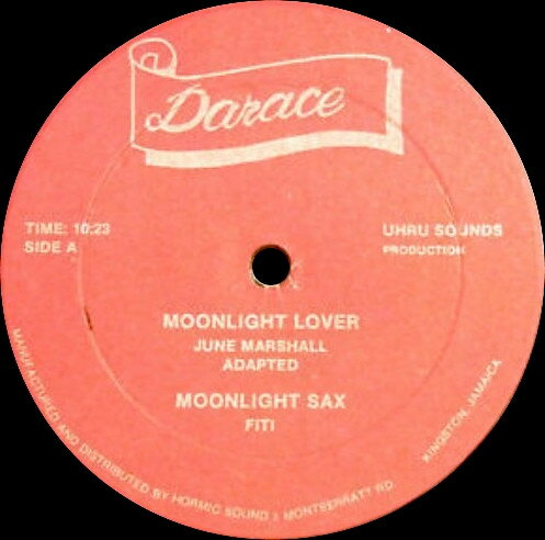 12” June Marshall / Fiti / Jackie Moonlight Lover / Moonlight Groover NONE Darace Music /00250