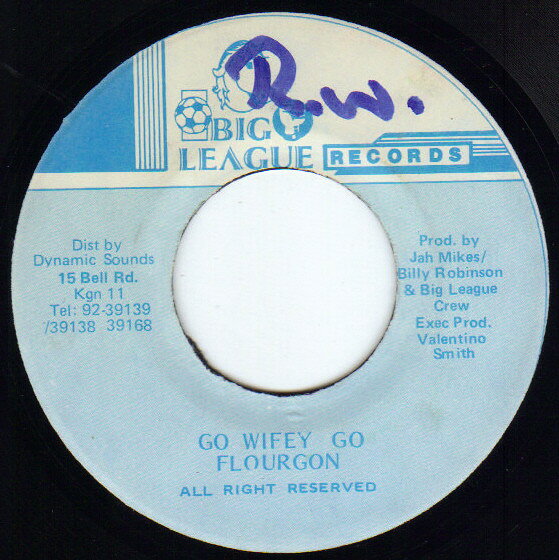【中古】7インチ Flourgon Go Wifey Go NONE Big League Records