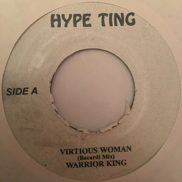 【中古】7インチ Warrior King / Bounty Killer Virtious Woman / Restaurant NONE Hype Ting