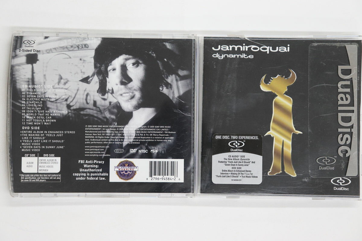 CD Jamiroquai Dynamite (Dualdisc) EN94584 Sony BMG Music Enter /00110