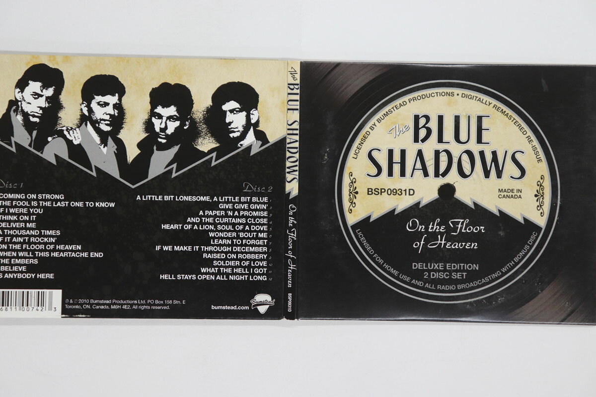 2discs CD Blue Shadows On The Floor Of Heaven BSP0931D BUMSTEAD 紙ジャケ /00260