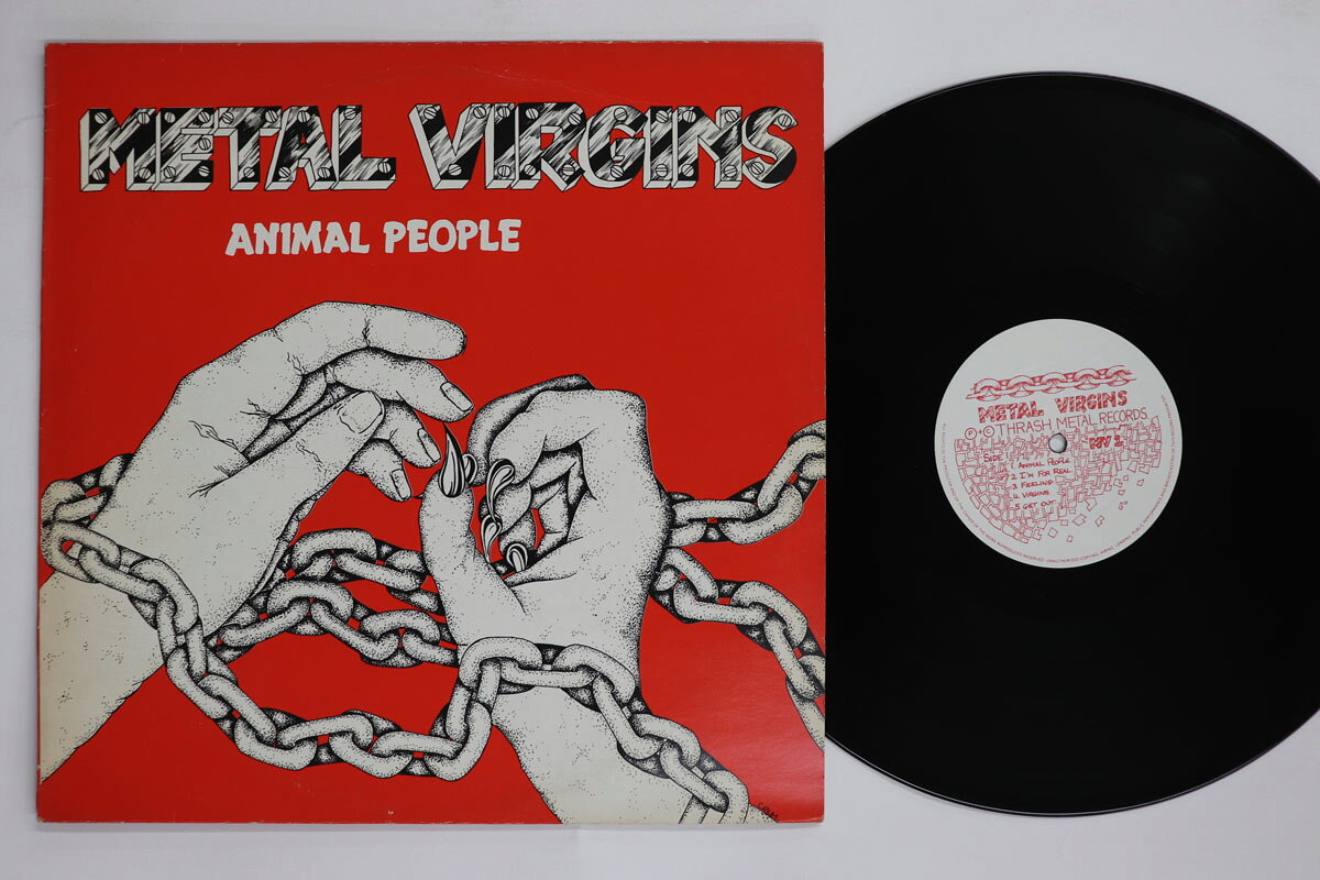 LP Metal Virgins Animal People MV1 THRASH METAL /00260