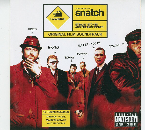 CD Ost Various Snatch - Stealin Stones And Breakin Bones 5249992 Universal /00110