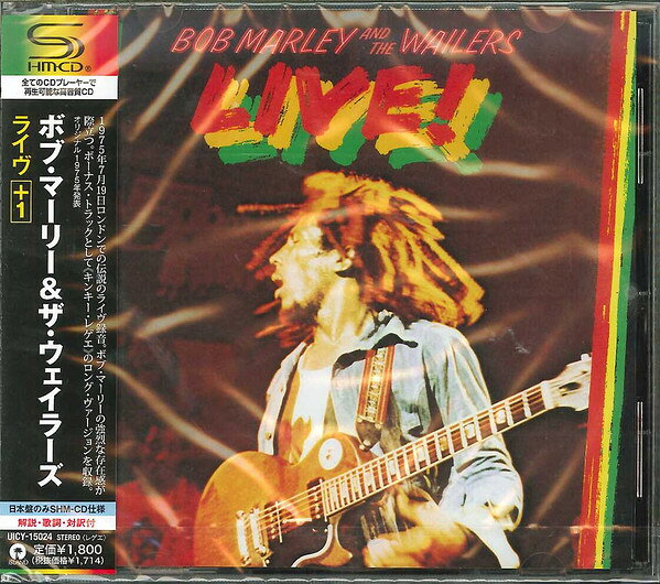 ・アーティスト ボブ・マーリー＆ザ・ウェイラーズ ・タイトル ライヴ+1 ・レーベル・型番 Island Records UICY15024 ・フォーマット CD ・コンディション(盤) 新品 (M) ・コンディション(ジャケット) 新品 (M) ・コンディション(帯) 新品 (M) ・特記事項 【未開封】 【帯付き】 サンプル画像です。実際の商品の画像ではありません 商品写真はバーコード/カタログ番号に対応したサンプル画像ですので、お送りする商品の画像ではありません。帯やライナーなどの付属品は、特記事項に記載されている場合のみ含まれます。プロモやカラーレコードなどの仕様についても、該当する場合のみ特記事項に記載しています。 【ご購入前に必ずご確認ください】 ・本店サイト(www.recordcity.jp)とは価格、送料が違います ・本店サイト、その他支店のオーダーとは同梱発送できません ・注文確定後に別の注文を頂いた場合、注文同士の同梱は致しかねます。 ・別倉庫から発送しているため、店頭受け渡しは対応しておりません ・一部商品は他の通販サイトでも販売しているため、ご注文のタイミングによっては商品のご用意ができない場合がございます。 ・土日祝日はお休みです 金曜・祝前日9時以降のご連絡またはご入金は、返答または発送が週明け・祝日明けに順次対応となります。 ・ご購入後のキャンセル不可 ご購入後のキャンセルはいかなる理由においてもお受けできません。ご了承の上、ご購入くださいませ。 ・日本郵便(ゆうパック/ゆうメール)によるお届けになります。 ・中古品であることをご理解ください 当ストアでは中古商品を主に販売しております。中古品であることをご理解の上ご購入ください。また、一部商品はRecordCityオンラインストアで試聴可能です。 ・返品について お客様のご都合による返品は一切承っておりません。 表記の内容と実際の商品に相違がある場合、また針飛び等で返品・返金をご希望される場合は、商品の到着後1週間以内にご連絡ください。商品の返送をこちらで確認後、キャンセル・返金を行います。 コンディションVG以下の商品は返品できません。プレイに影響のない表面のこすれ傷、プレス起因のノイズ盤は返品の対象外です。 【コンディション表記】 ・ほぼ新品(M-)(Like New) 完全な新品。未使用。当店ではほぼ使用しません ・非常に良い(EX)(Excellent) 中古盤として美品な状態。わずかな経年を感じるものの傷みを感じさせない、当店基準で最高の状態 ・良い(VG+)(Very Good Plus) 丁寧に扱われた中古品で、軽い使用感がみられる。 ・可(VG)(Acceptable) 使い込まれた中古品で、「良い」よりもさらに使用感がみられる。 ・悪い(VG-)(Bad) 状態が悪いアイテム。使用の保障はなく、再生不可、針飛び、目立つノイズがあるかもしれない。状態によるクレーム不可。返品不可。 ・非常に悪い(G)(Very Bad) 「悪い」よりさらに状態が悪いアイテム。使用の保障はなく、再生不可、針飛び、目立つノイズがあるかもしれない。状態によるクレーム不可。返品不可。 ・ジャンク(Fair)(Junk/Fair) 割れている、反っている、水ダメージがある、カビ、ジャケットが分離している、ひどい書き込み、ひどい擦れなど最低の状態。使用の保障はなく、再生不可、針飛び、目立つノイズがあるかもしれない。状態によるクレーム不可。返品不可。 ・ジャンク(Poor)(Junk/Poor) 割れている、反っている、水ダメージがある、カビ、ジャケットが分離している、ひどい書き込み、ひどい擦れなど最低の状態。使用の保障はなく、再生不可、針飛び、目立つノイズがあるかもしれない。状態によるクレーム不可。返品不可。