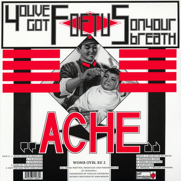 LP Foetus Ache OYBLRE2 ECTOPIC ENTS 未開封 /00250