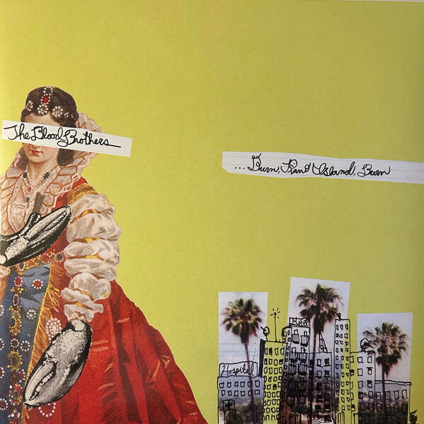 LP Blood Brothers Burn Piano Island Burn (Yellow　Splatter Vinyl) EPT87057PBS1 EPITAPH 未開封 /00250