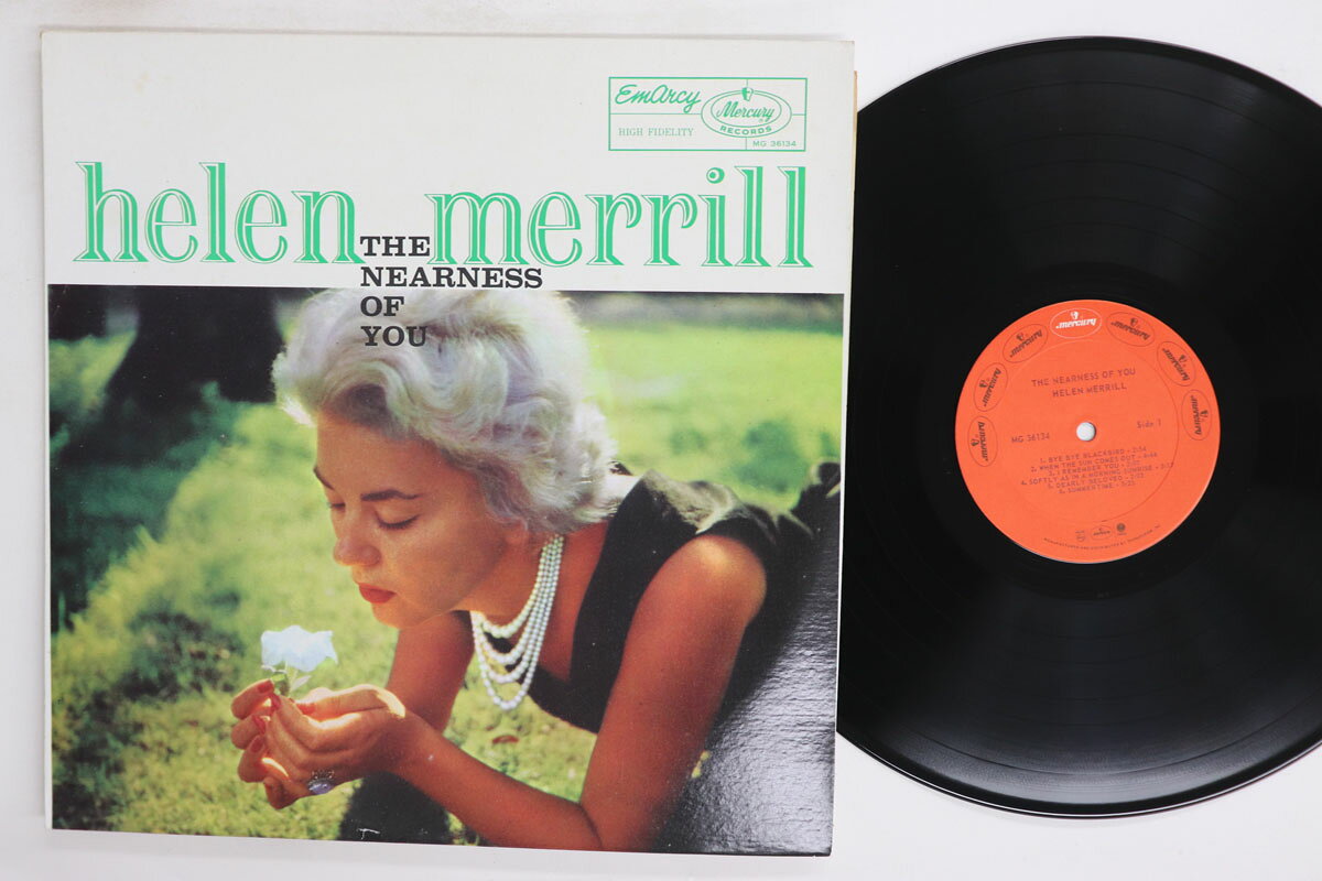 ・アーティスト Helen Merrill ・タイトル Nearness Of You ・レーベル・型番 MERCURY MG36134 ・フォーマット LPレコード ・コンディション(盤) 良い (VG+) ・コンディション(ジャケット) 良い (VG+) ・コンディション(帯) オビなし ・特記事項 実際に発送される商品の画像です 【ご購入前に必ずご確認ください】 ・本店サイト(www.recordcity.jp)とは価格、送料が違います ・本店サイト、その他支店のオーダーとは同梱発送できません ・注文確定後に別の注文を頂いた場合、注文同士の同梱は致しかねます。 ・別倉庫から発送しているため、店頭受け渡しは対応しておりません ・一部商品は他の通販サイトでも販売しているため、ご注文のタイミングによっては商品のご用意ができない場合がございます。 ・土日祝日はお休みです 金曜・祝前日9時以降のご連絡またはご入金は、返答または発送が週明け・祝日明けに順次対応となります。 ・ご購入後のキャンセル不可 ご購入後のキャンセルはいかなる理由においてもお受けできません。ご了承の上、ご購入くださいませ。 ・日本郵便(ゆうパック/ゆうメール)によるお届けになります。 ・中古品であることをご理解ください 当ストアでは中古商品を主に販売しております。中古品であることをご理解の上ご購入ください。また、一部商品はRecordCityオンラインストアで試聴可能です。 ・返品について お客様のご都合による返品は一切承っておりません。 表記の内容と実際の商品に相違がある場合、また針飛び等で返品・返金をご希望される場合は、商品の到着後1週間以内にご連絡ください。商品の返送をこちらで確認後、キャンセル・返金を行います。 コンディションVG以下の商品は返品できません。プレイに影響のない表面のこすれ傷、プレス起因のノイズ盤は返品の対象外です。 【コンディション表記】 ・ほぼ新品(M-)(Like New) 完全な新品。未使用。当店ではほぼ使用しません ・非常に良い(EX)(Excellent) 中古盤として美品な状態。わずかな経年を感じるものの傷みを感じさせない、当店基準で最高の状態 ・良い(VG+)(Very Good Plus) 丁寧に扱われた中古品で、軽い使用感がみられる。 ・可(VG)(Acceptable) 使い込まれた中古品で、「良い」よりもさらに使用感がみられる。 ・悪い(VG-)(Bad) 状態が悪いアイテム。使用の保障はなく、再生不可、針飛び、目立つノイズがあるかもしれない。状態によるクレーム不可。返品不可。 ・非常に悪い(G)(Very Bad) 「悪い」よりさらに状態が悪いアイテム。使用の保障はなく、再生不可、針飛び、目立つノイズがあるかもしれない。状態によるクレーム不可。返品不可。 ・ジャンク(Fair)(Junk/Fair) 割れている、反っている、水ダメージがある、カビ、ジャケットが分離している、ひどい書き込み、ひどい擦れなど最低の状態。使用の保障はなく、再生不可、針飛び、目立つノイズがあるかもしれない。状態によるクレーム不可。返品不可。 ・ジャンク(Poor)(Junk/Poor) 割れている、反っている、水ダメージがある、カビ、ジャケットが分離している、ひどい書き込み、ひどい擦れなど最低の状態。使用の保障はなく、再生不可、針飛び、目立つノイズがあるかもしれない。状態によるクレーム不可。返品不可。