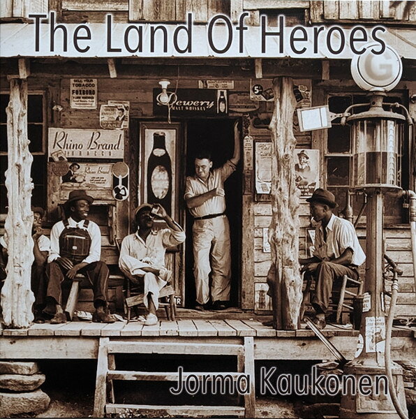 LP Jorma Kaukonen Land Of Heroes (Gold &amp; Black Marbled Vinyl) CFU01223 FUR PEACE RANCH 未開封 /00250