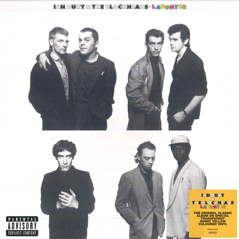 LP Ian Dury &amp; The Blockheads Laughter (Yellow Transparent Vinyl) BMGCAT749LP BMG 未開封 /00260