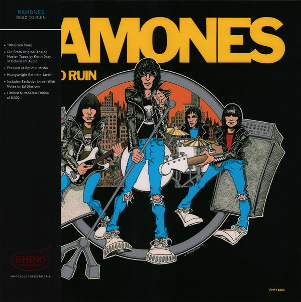 LP Ramones Road To Ruin Hifi RHI6063B1 RHINO 未開封 /00250